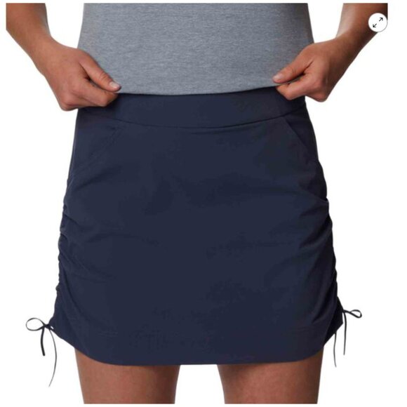 Columbia Omni-Shield Navy Blue Advanced Repel Skort Size XL - Picture 1 of 6
